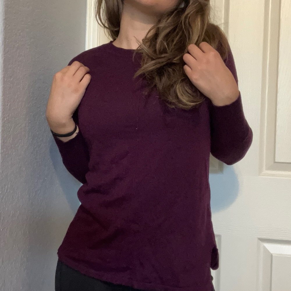 Pink Republic Maroon Sweater Top